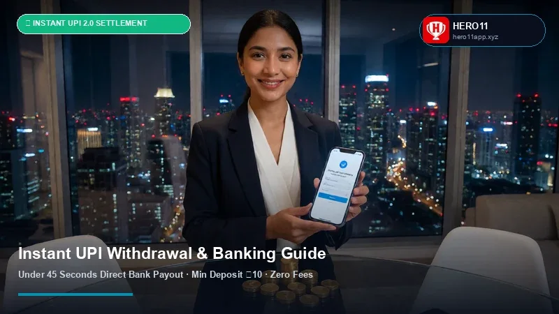 Hero11 Instant UPI Withdrawal & ₹50 INR Deposit Tutorial